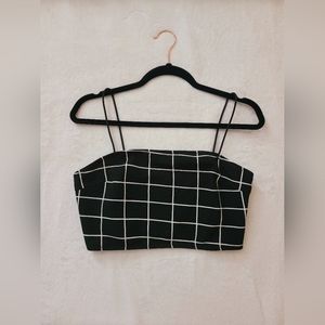 Black Crop Top